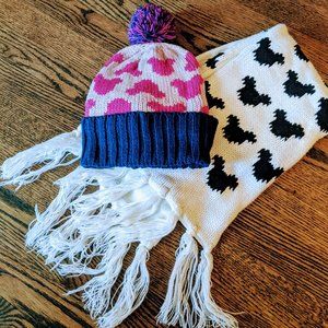 Disney Licensed Scarf and Hat - Adult